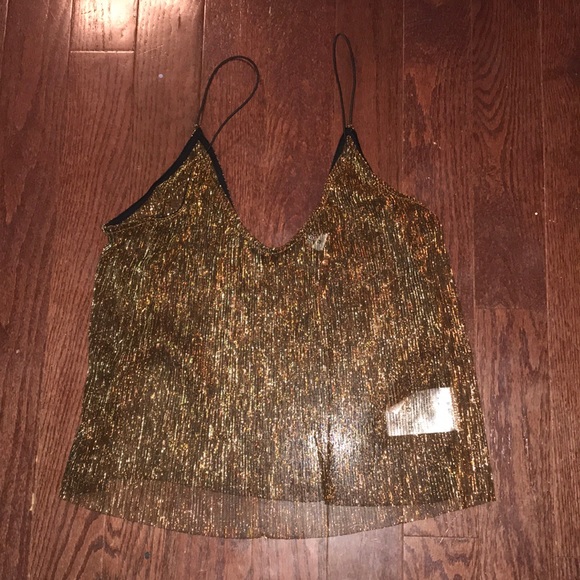 Urban Outfitters Tops - Urban Outfitters Sparkle See-Through Top